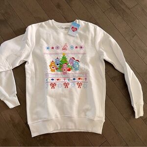 Care Bears White Crewneck Sweatshirt